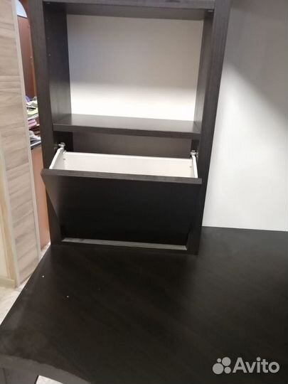 Компьютерный стол IKEA mikke черный