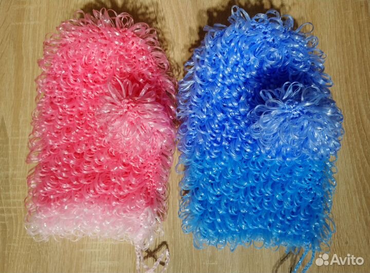 Мочалка варежка