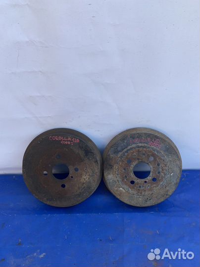 Барабан тормозной задний toyota corolla 120