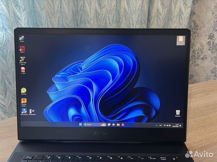 Игровой ноутбук MSI RTX 3070