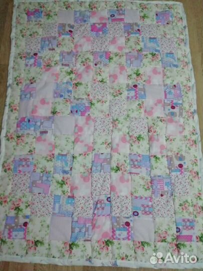 Одеяло лоскутное детское