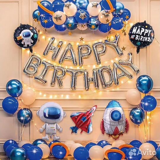 Шары на день рождения мальчика