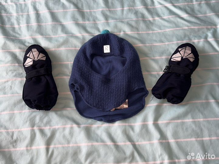 Шапка шлем и краги