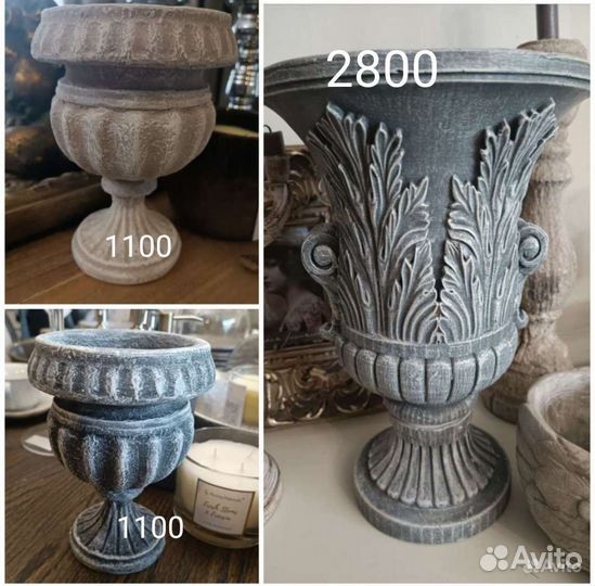 Вазон кашпо горшок для растений ангел