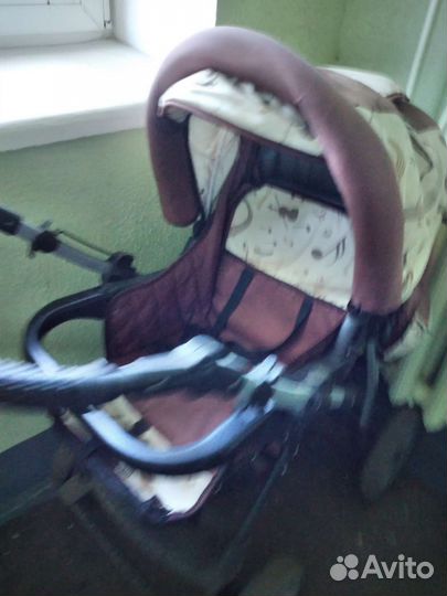 Коляска - трансформер, спинка - 3 положения