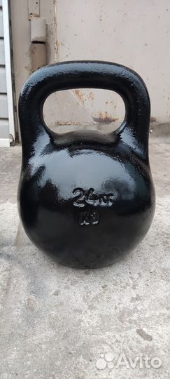 Гиря 24 кг и гантели СССР