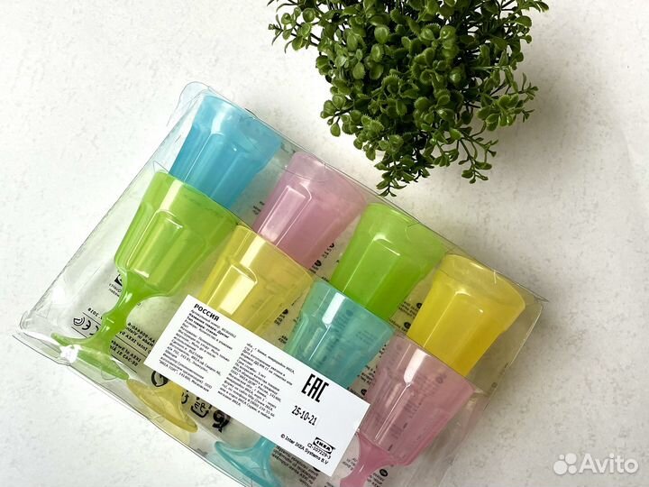 Набор детской посуды икеа дуктиг новый