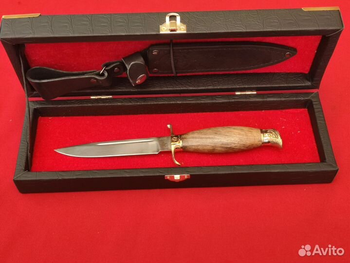 Финка нквд, сталь Х12мф, Ковка, Каленая,Ручной раб