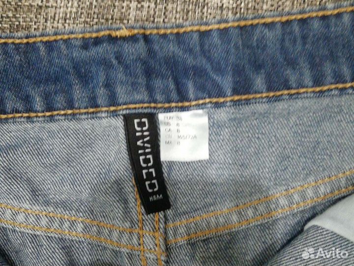 Джинсовая юбка hm