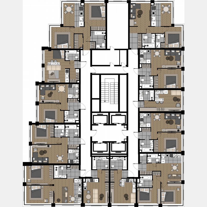 2-к. квартира, 50,5 м², 14/25 эт.