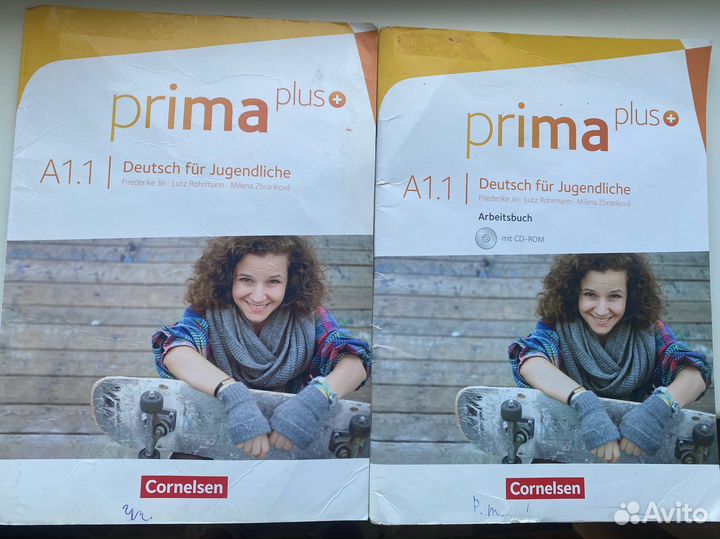 Учебник по немецкому Prima plus