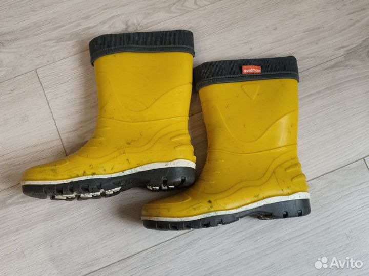 Резиновые сапоги nordman, 33 размер