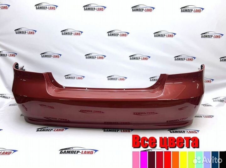 Бампер задний Chevrolet Aveo Т250 новый в любой цв