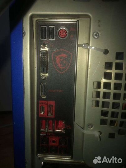 Материнская плата с процессором и памятью ddr4