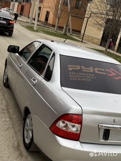 Бампер передний priora 1