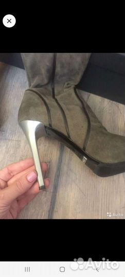 Сапоги ботфорты