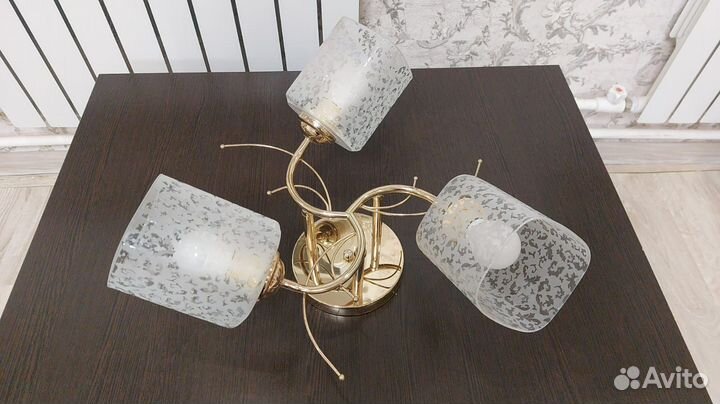 Люстра потолочная бу