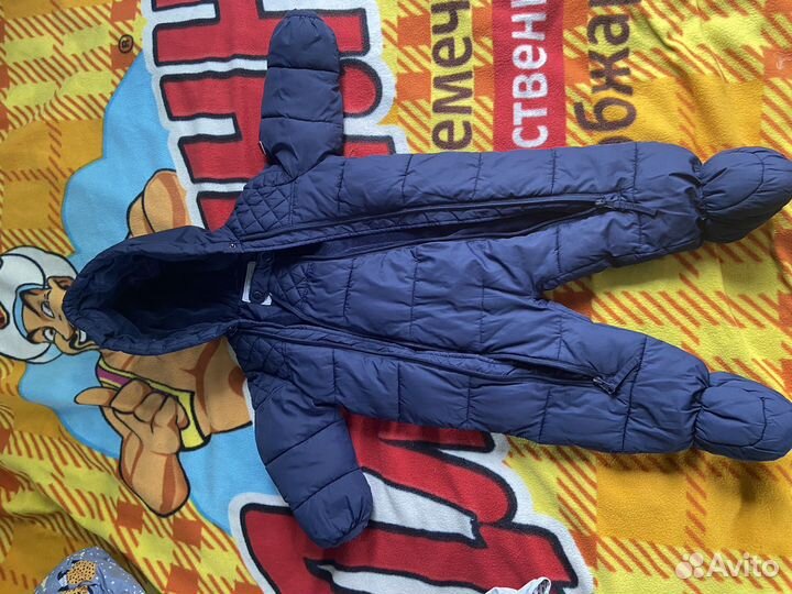 Комбинезон теплый 74 80
