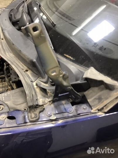 Renault scenic 2 петли капота