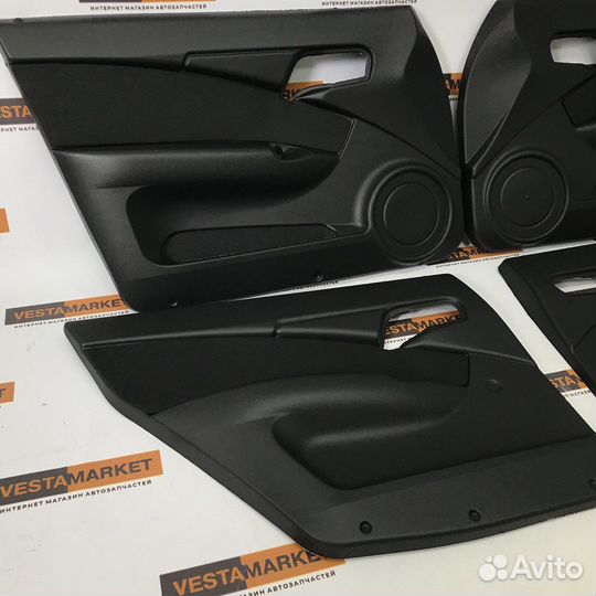 Дверные карты (обивки) люкс-2 кожзам, 2110-2112