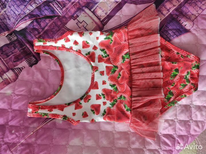 Купальник слитный
