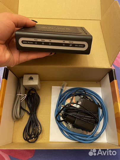 D-link роутер dsl-2500U