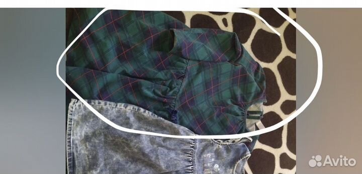 Лонгсливы на девочку 104