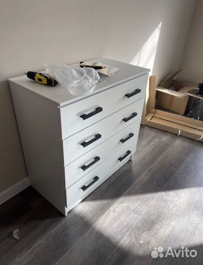 Новый спальный гарнитур / Мебель для спальни белая