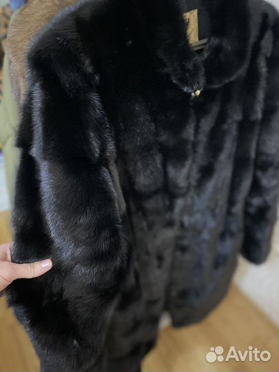 Шуба норковая-трансформер 48 50 52