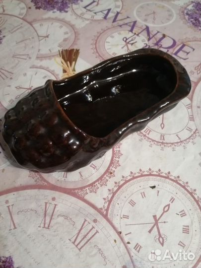 Пепельница башмак СССР