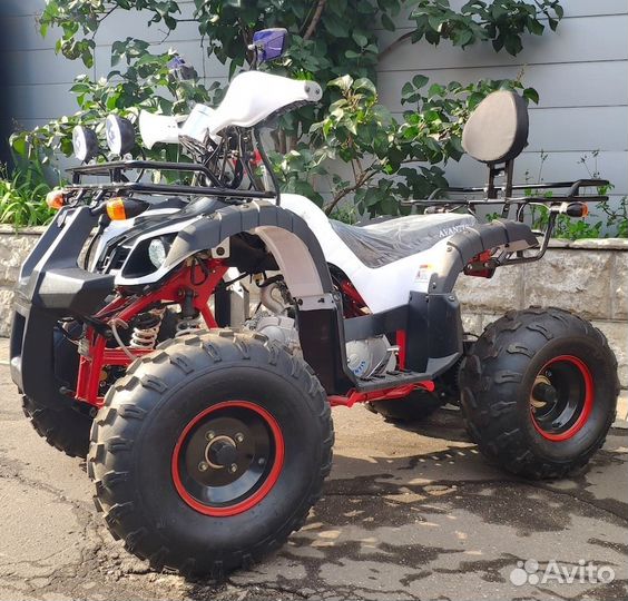 Квадроцикл Avantis Hunter 8 125 кубов белый