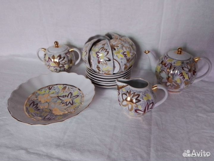 Чайный сервиз лфз СССР