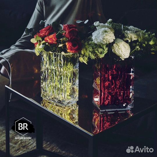 Ваза Baccarat хрустальная