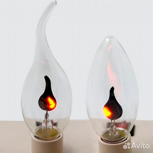 Лампа пламя