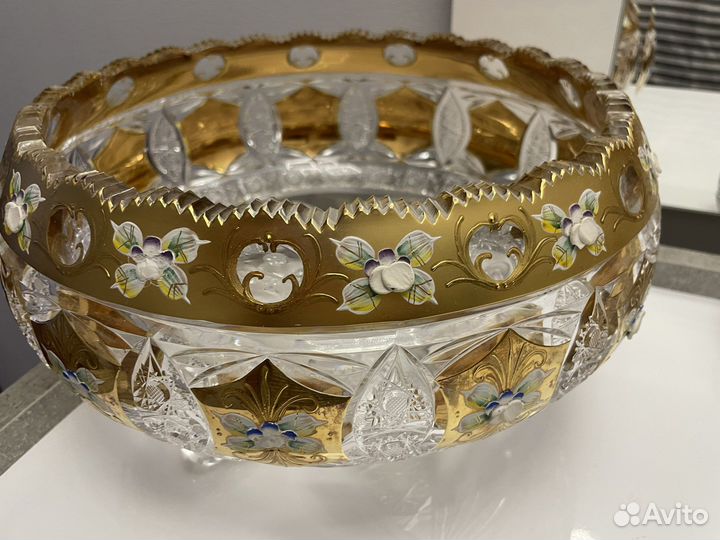 Ваза большая,Богема