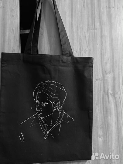 Сумка шоппер, bang chan, stray kids