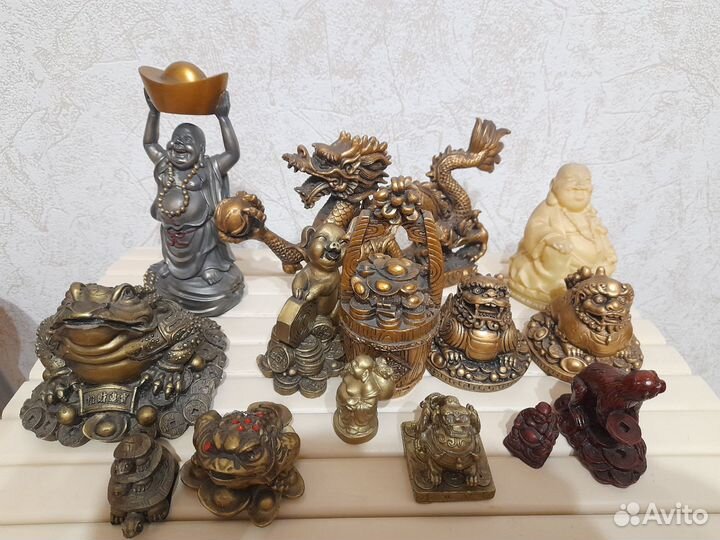 Нэцке полистоун под бронзу пакетом