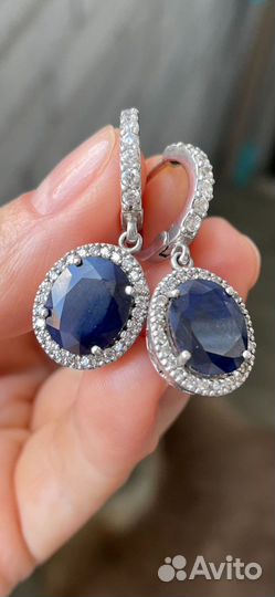 Сережки из серебра