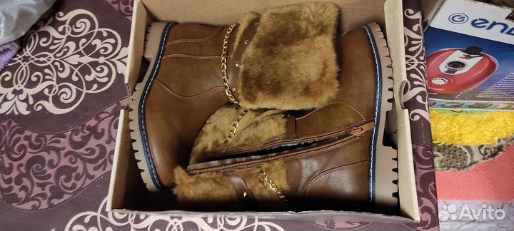 Сапоги для девочки 32