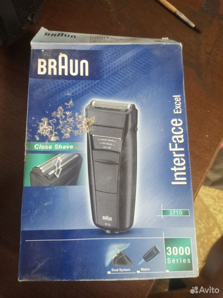 Бритва электрическая braun 3710