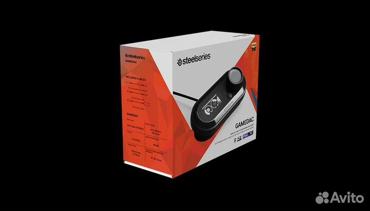 Звуковая карта SteelSeries Gamedac Black