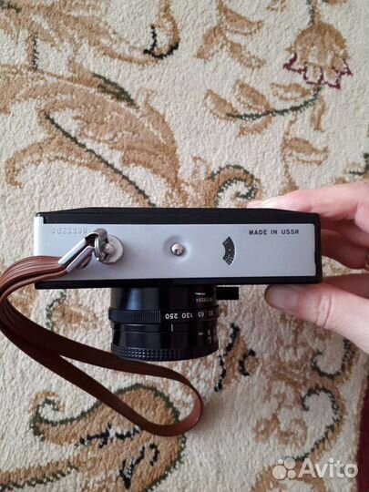 Новый плёночный фотоаппарат раритет СССР Вилия