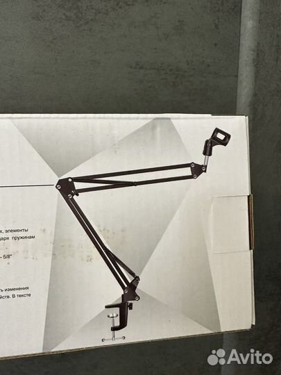 Настольный кронштейн стойка для микрофона