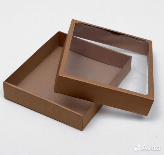 Коробка картонная самосборная