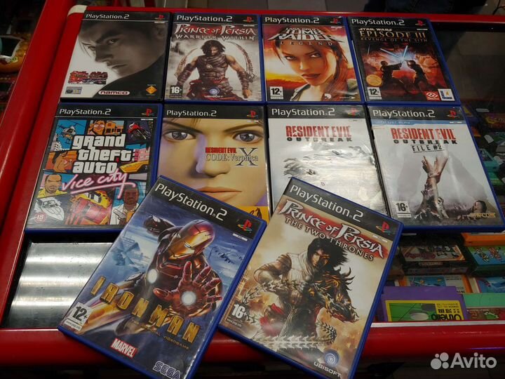 Игры для Sony Playstation 2 лицензия