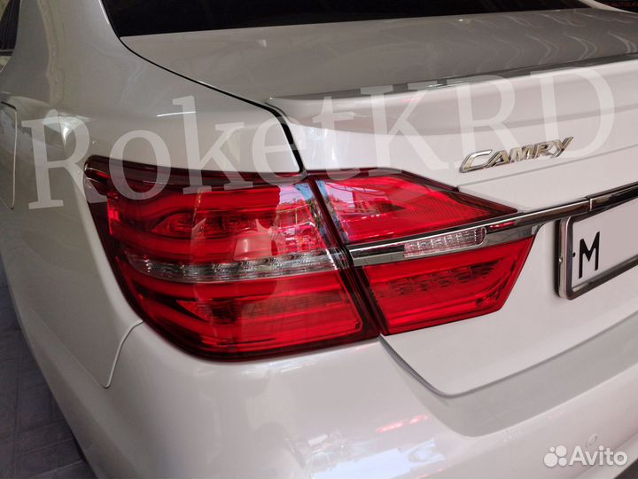 Задние фонари Toyota Camry v55 LED в Наличии