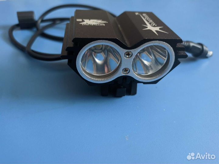 Велофара двойная 