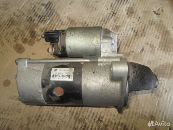 Стартер 25186039 Шевроле Капива С140
