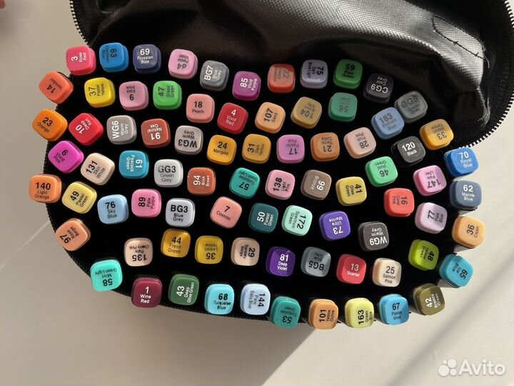 Маркеры для скетчинга/нейрографии/двухсторонние