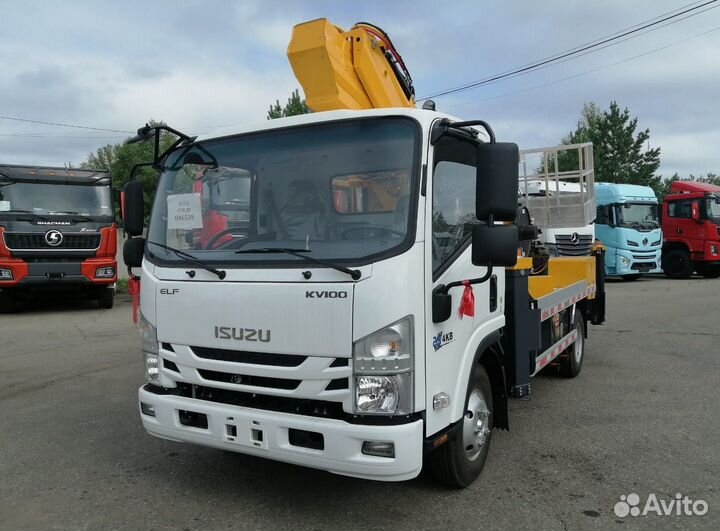 Автовышка высота подъёма 30 м на базе isuzu ELF